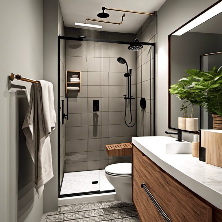 20 Stand Up Shower Ideas for Small Bathrooms: Compact Space Solutions