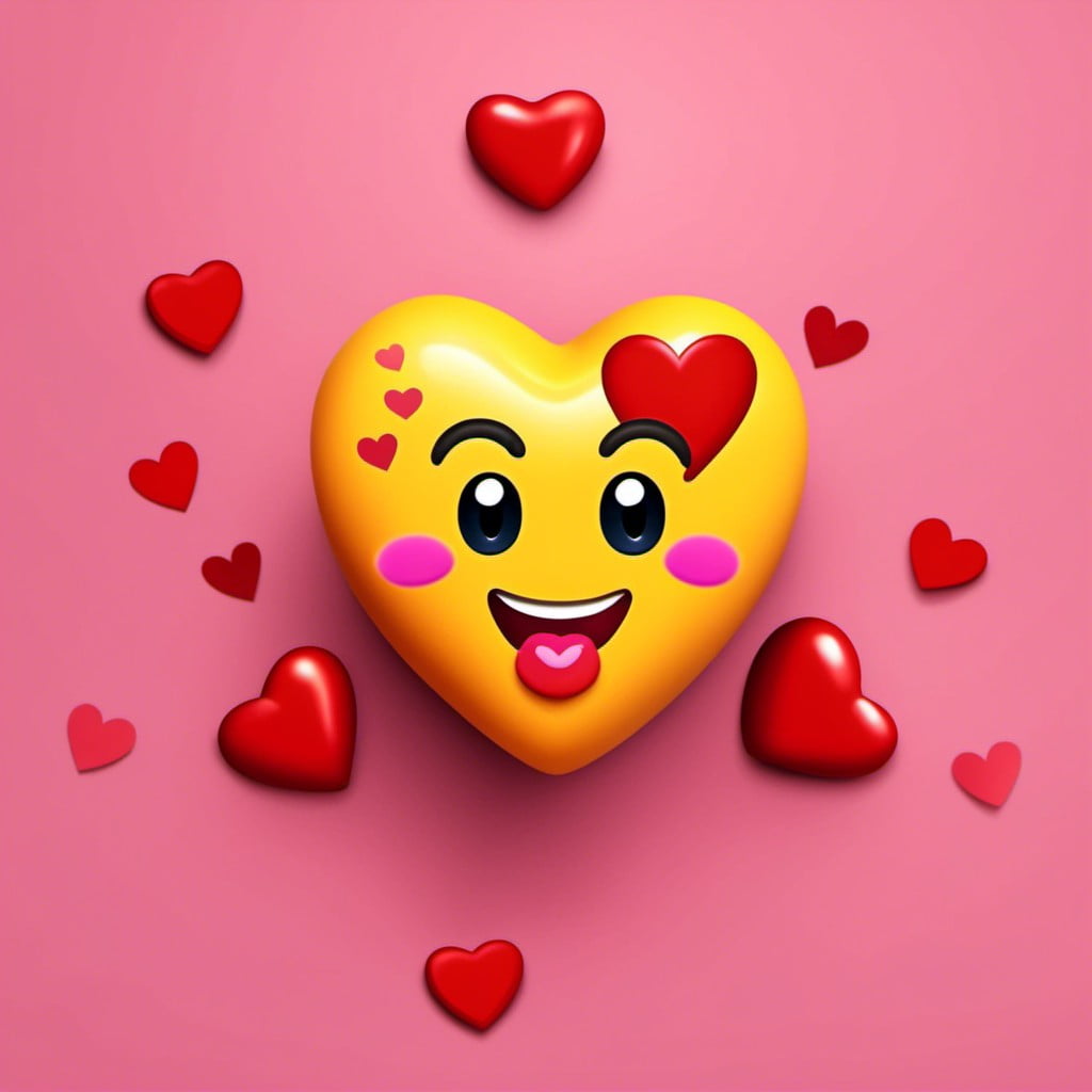 love struck emoji