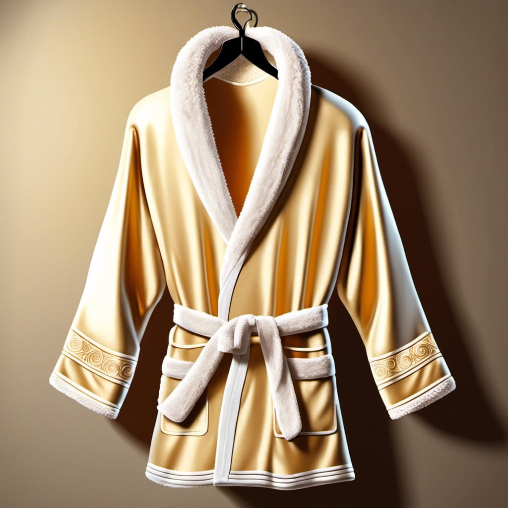 luxury bathrobe