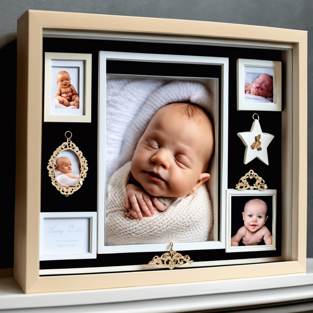 memory box with baby keepsakes