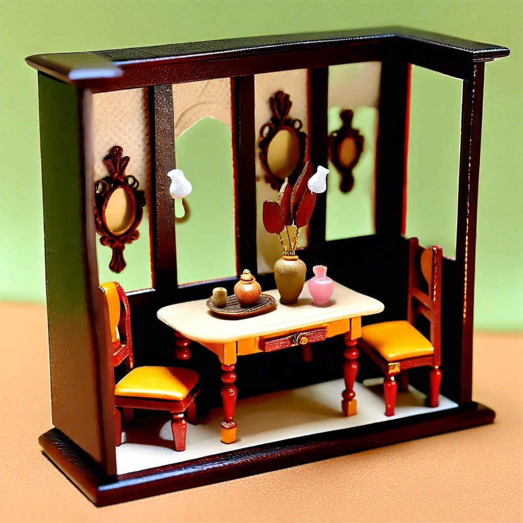 miniature dollhouse furniture