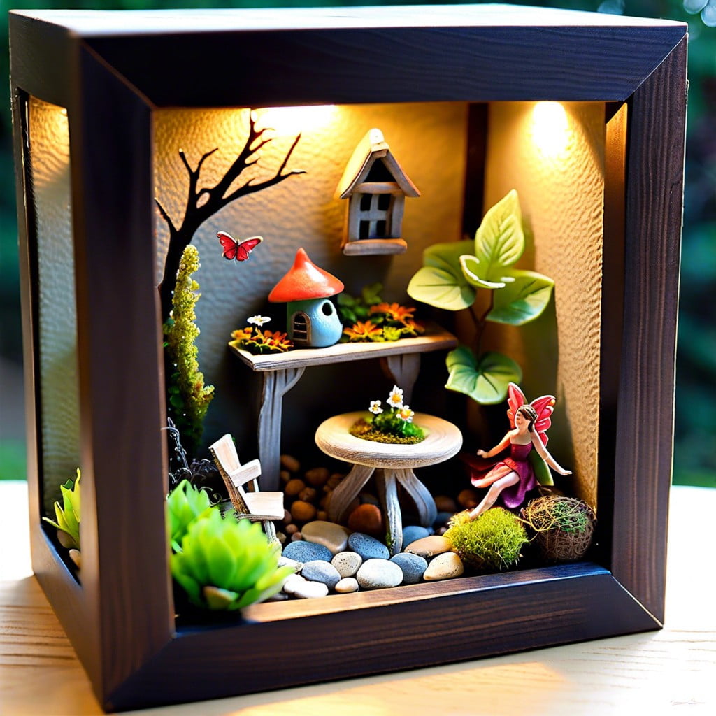 miniature fairy garden