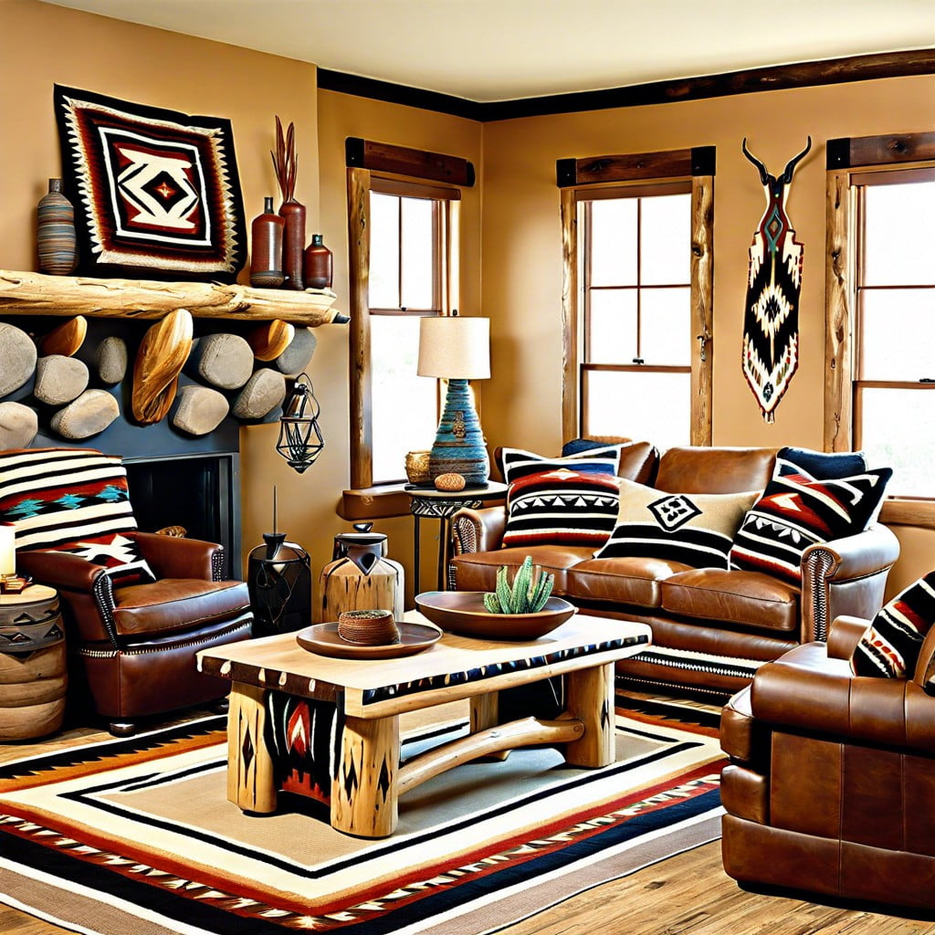 navajo inspired throw pillows