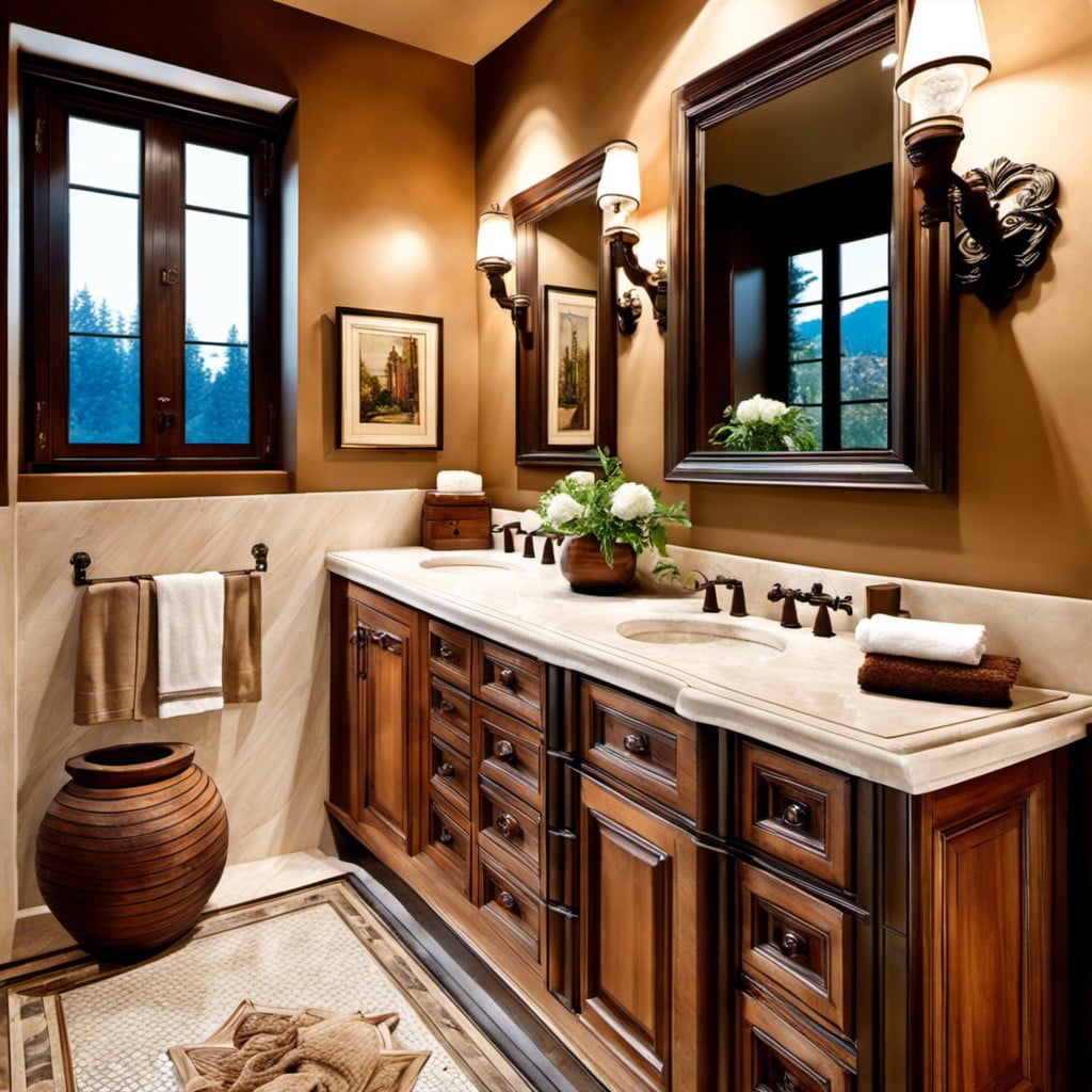 20 Luxurious Tuscan Bathroom Ideas for an Authentic Italian Style Retreat