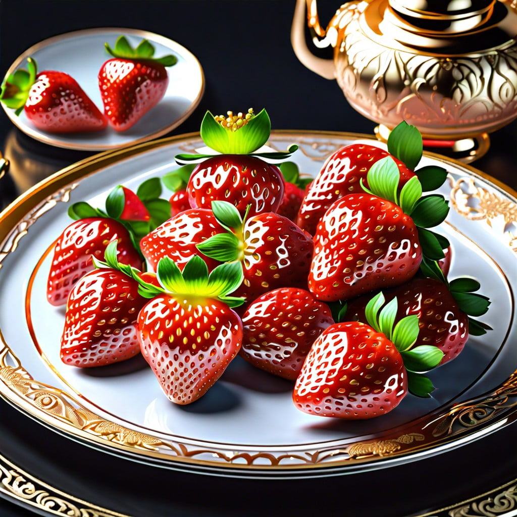 overview of bijin hime strawberries