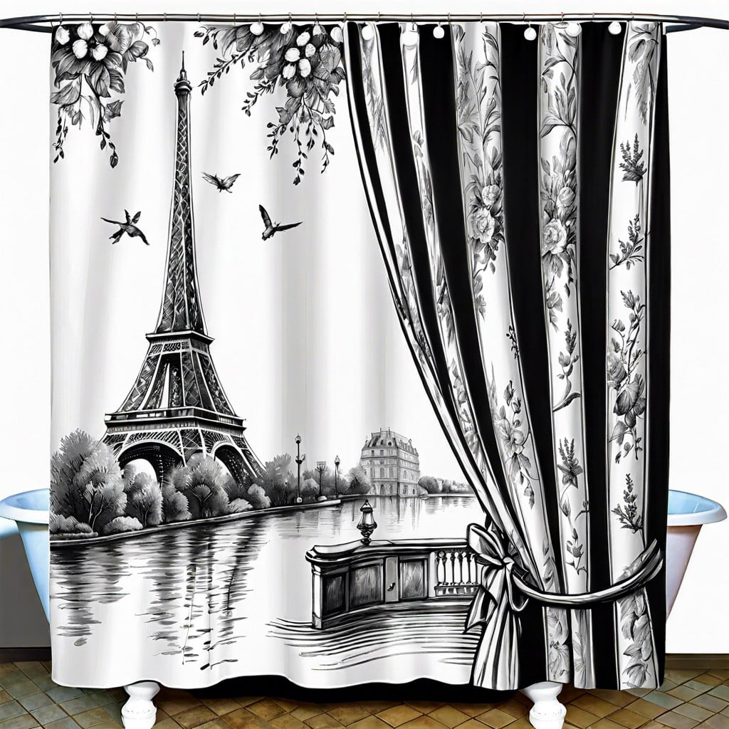 parisian elegance toile design