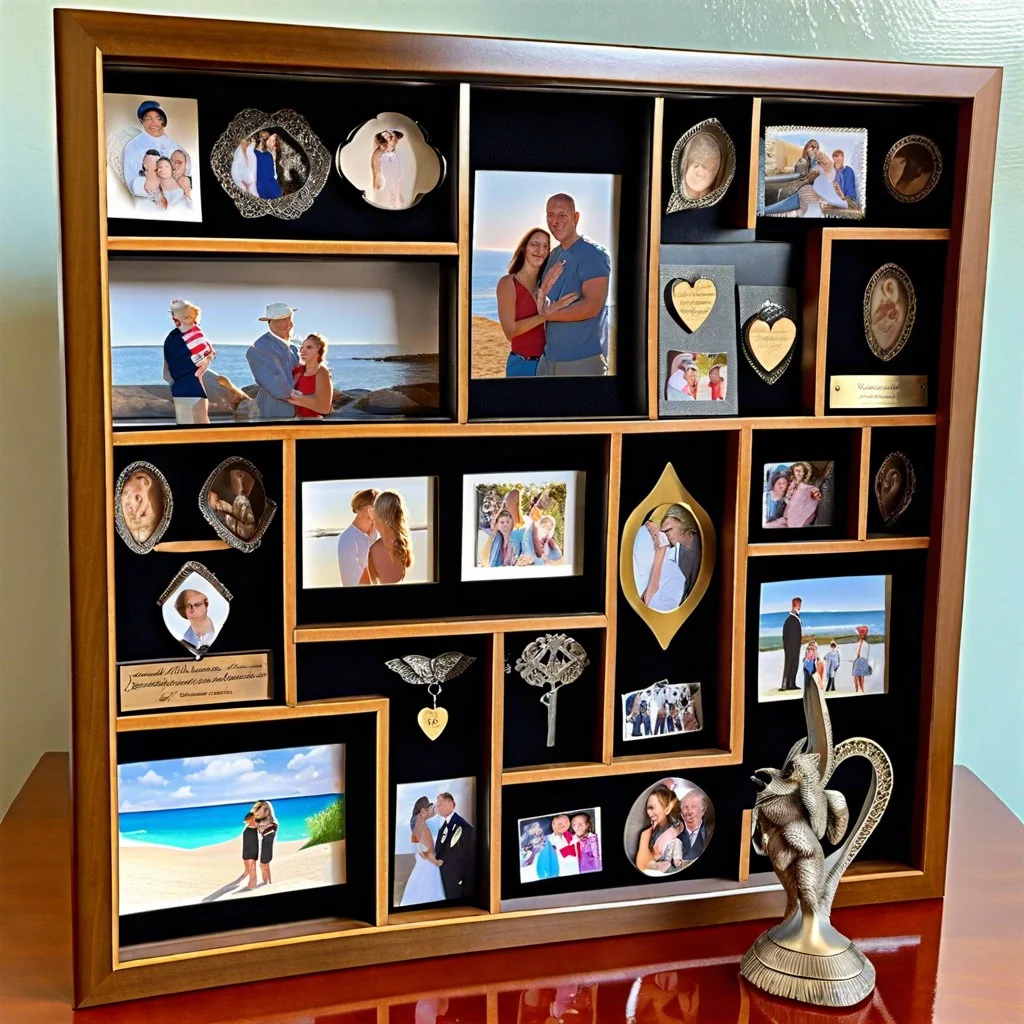 personal photo montage shadow box