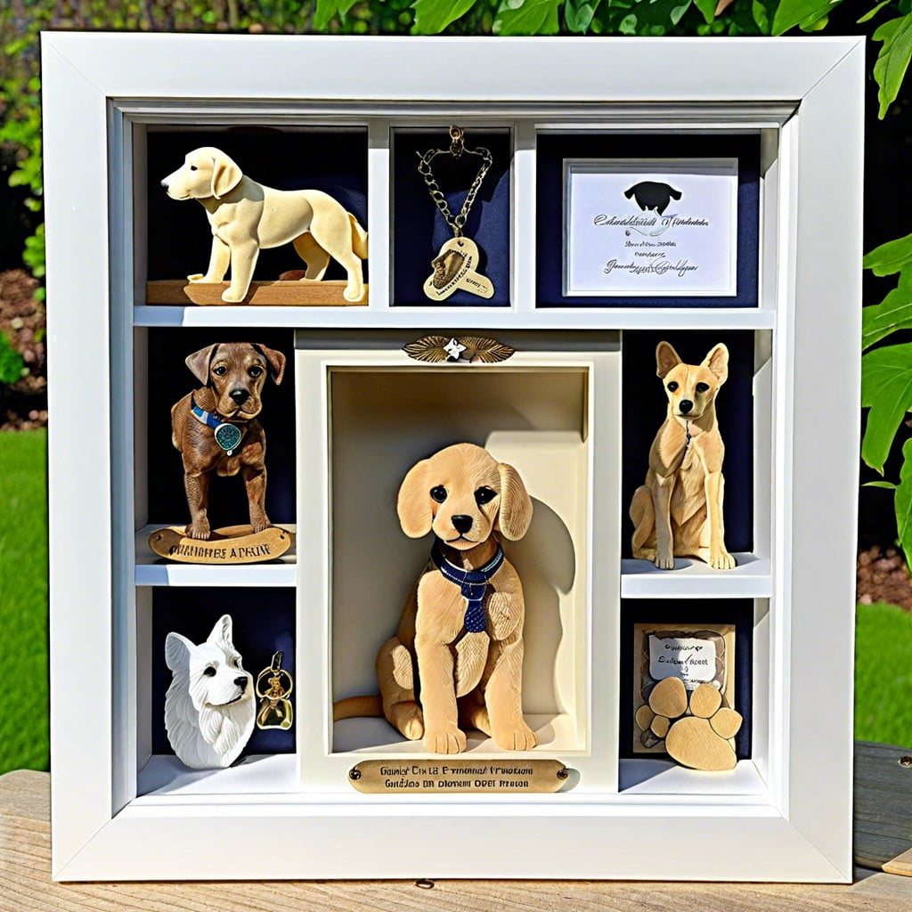 pet memories shadow box frame