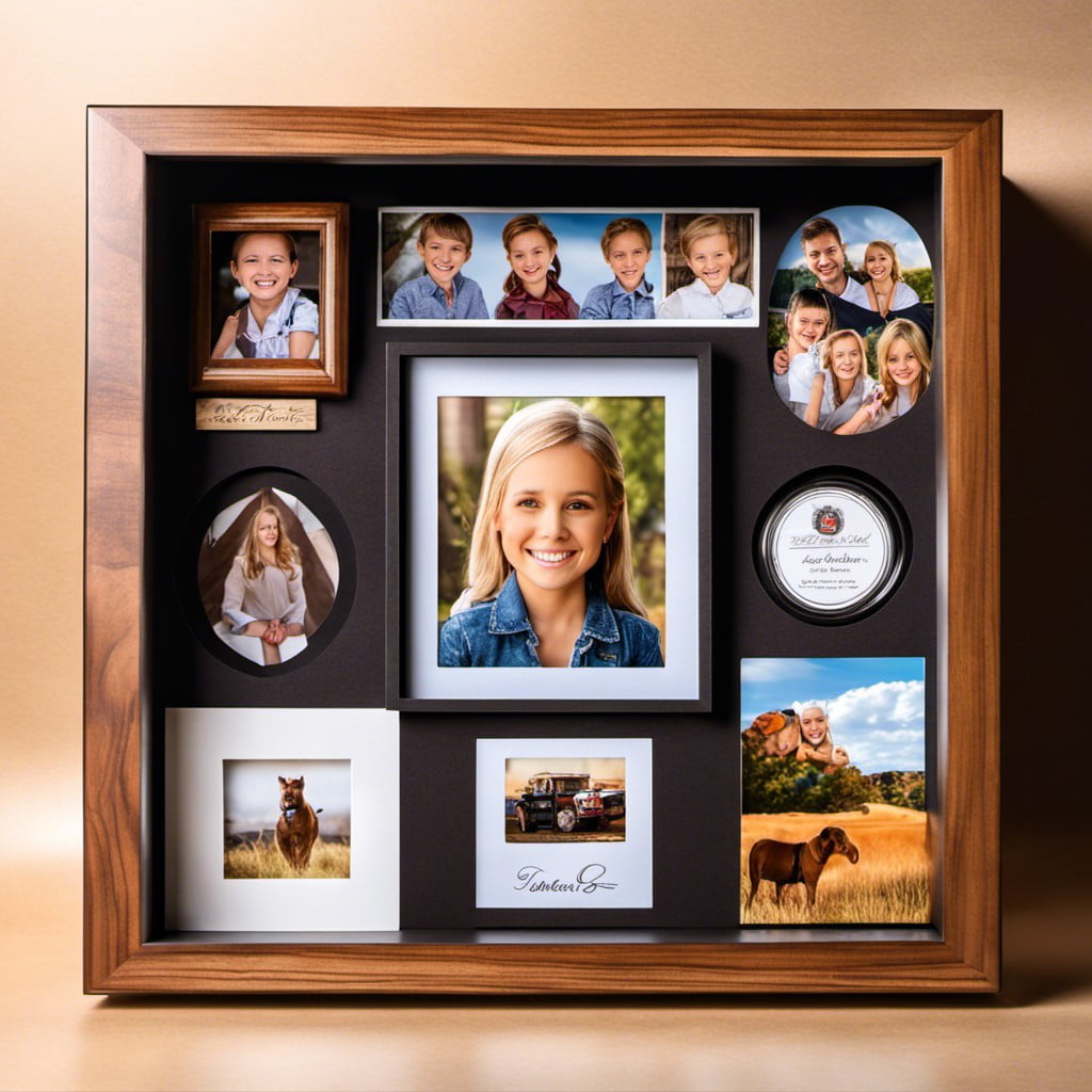 photo collage shadow box