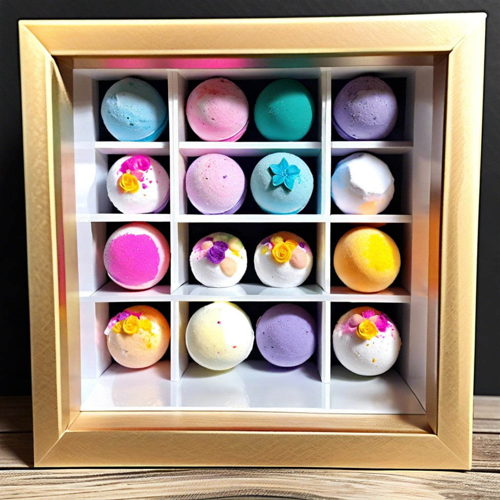 pint sized bath bomb box