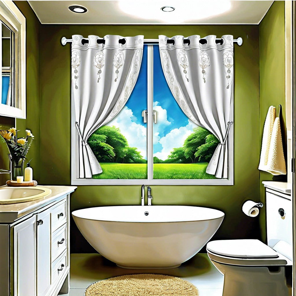 plastic waterproof window curtains