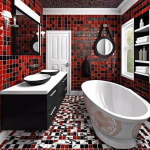 Red Black and White Bathroom Decor Ideas: Essential Guide for an ...