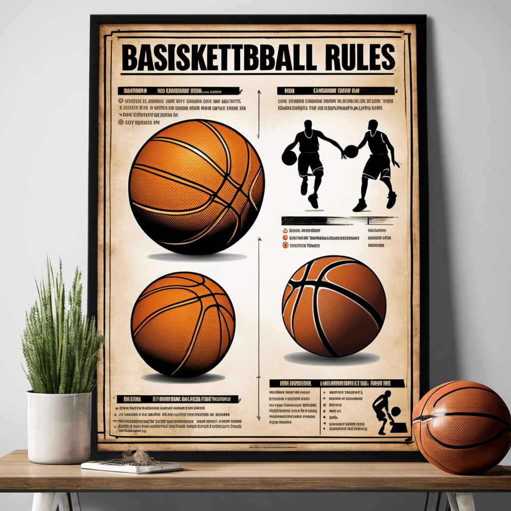 representation of basketball rules