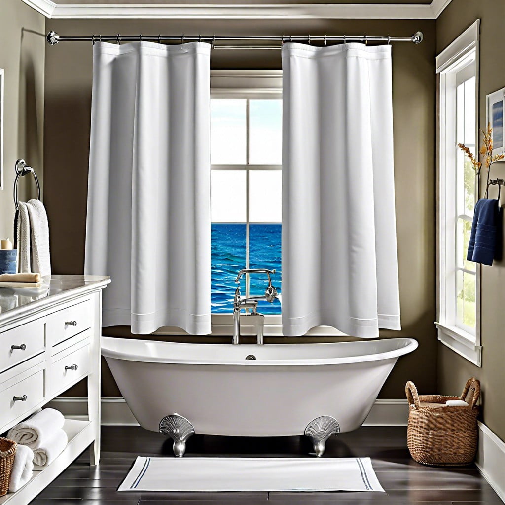 sailcloth shower curtains