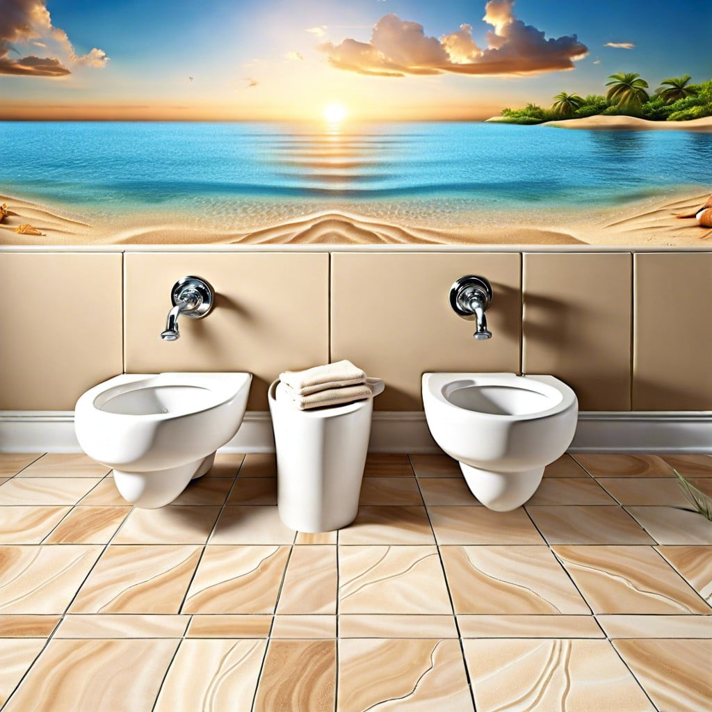 sandy beige floor tile