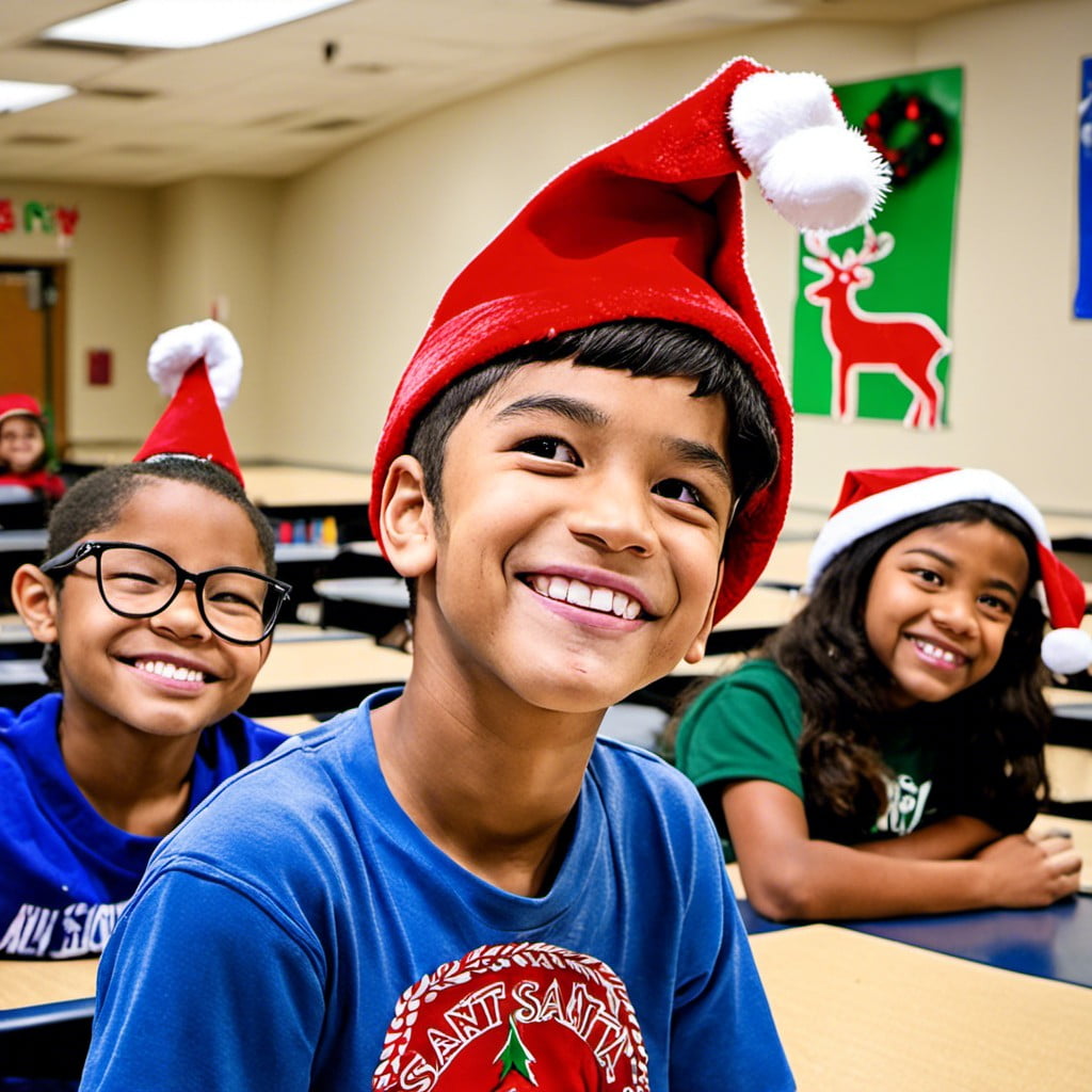 santa hat day