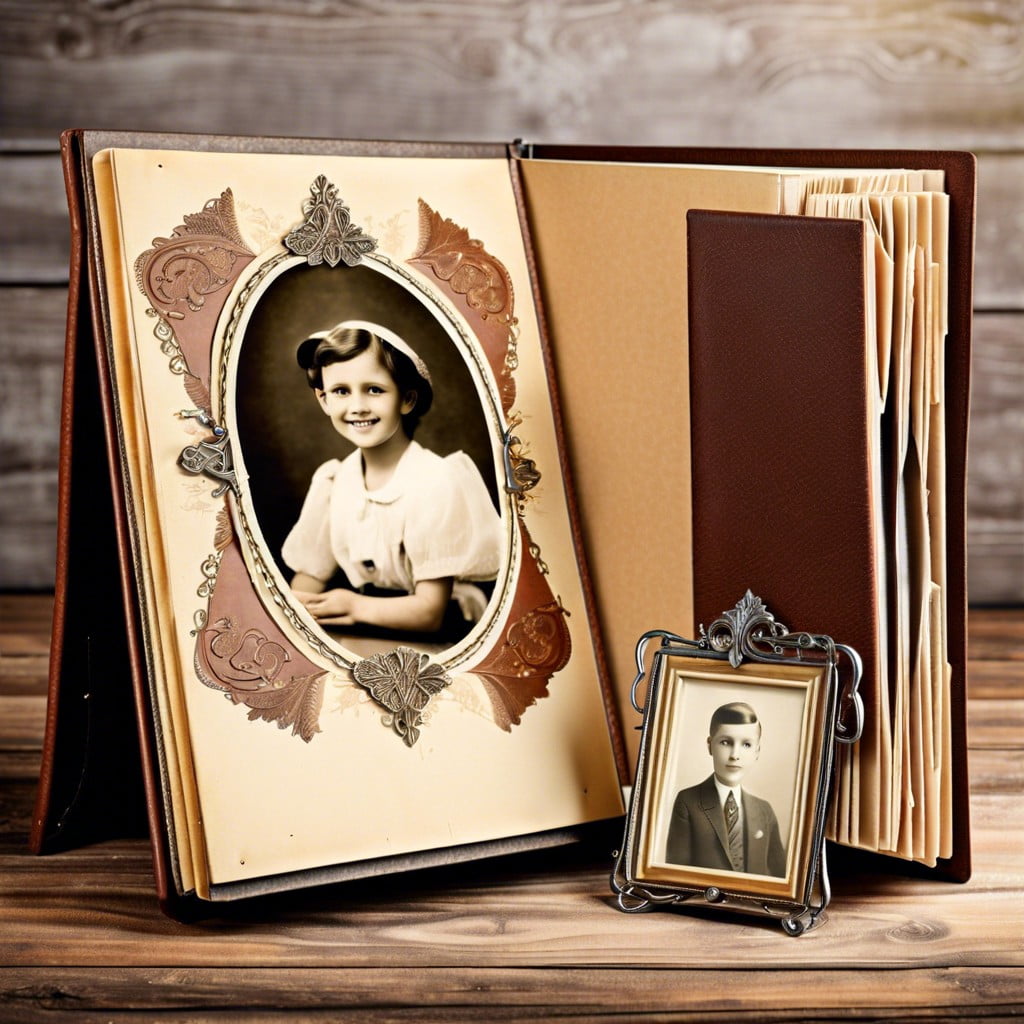 scrapbooks or photo albums