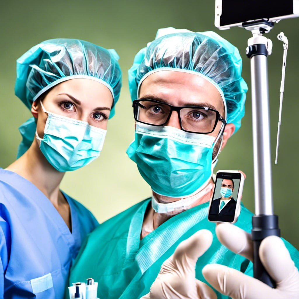 selfie sticks for surgeons