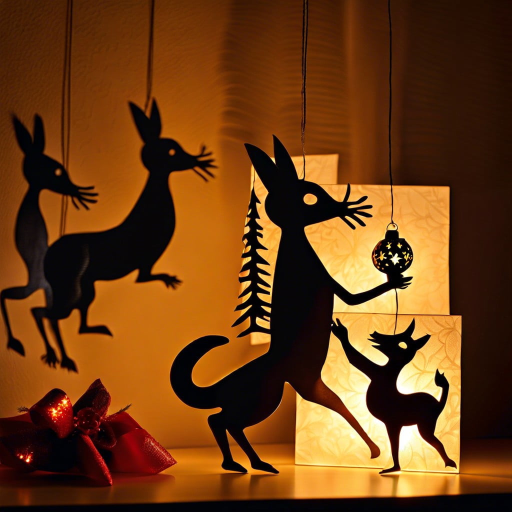 shadow puppet decorations
