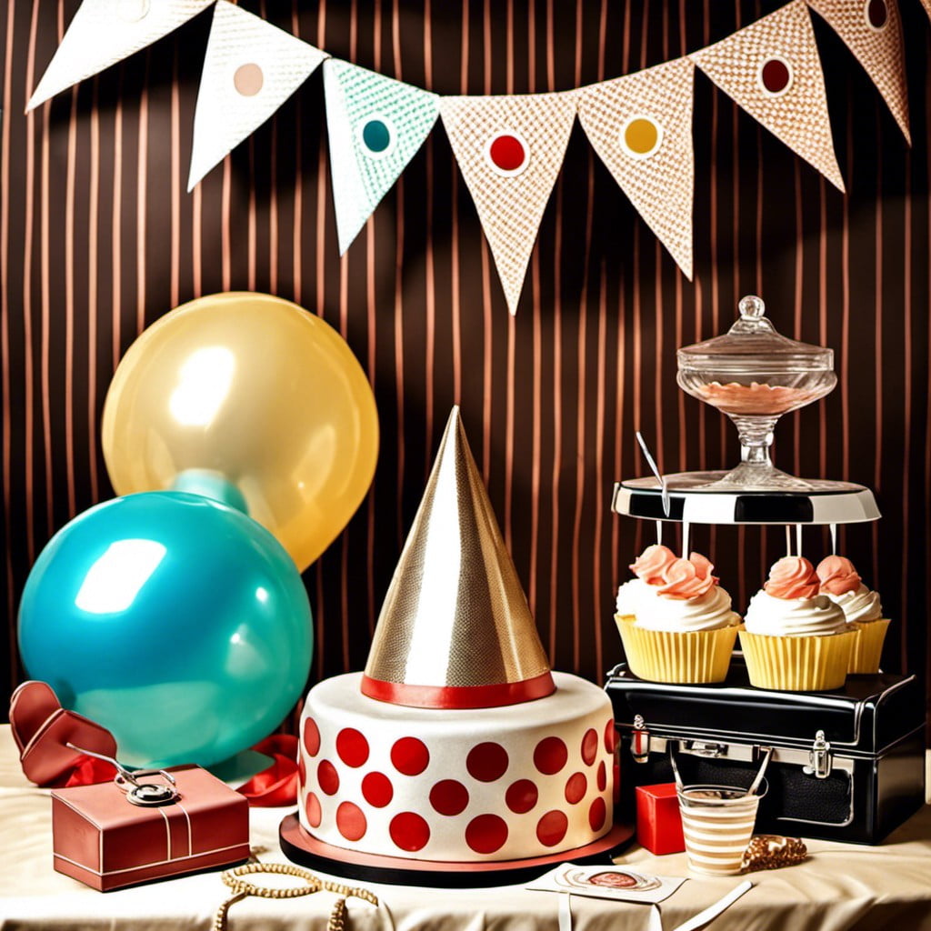 share a retro themed party photo