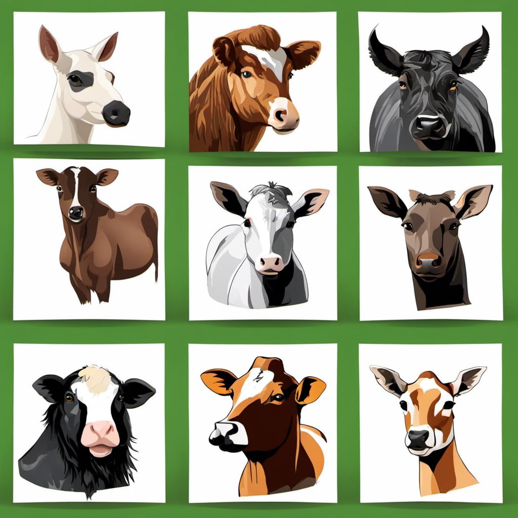 showcase of different breeds of animals