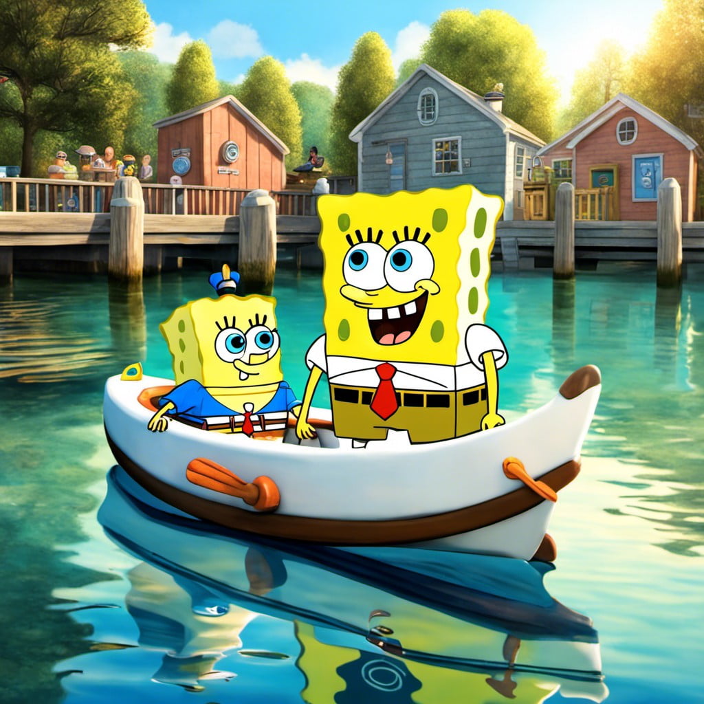 spongebobs boating school with mrs. puff