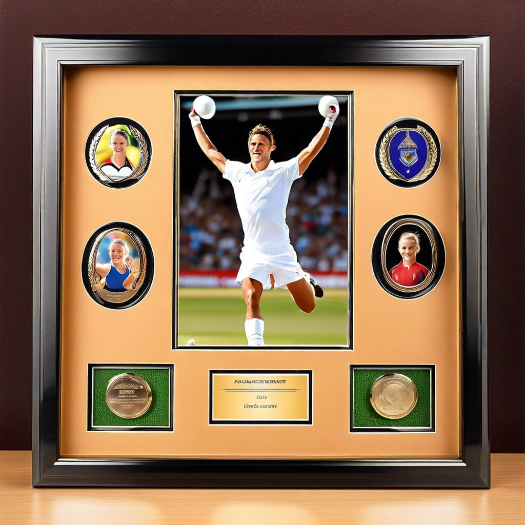 sport achievements display frame