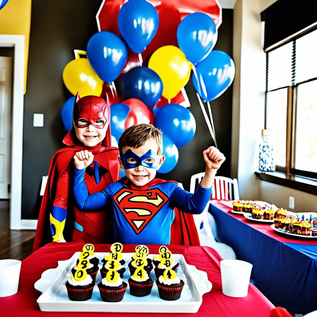 superhero themed party