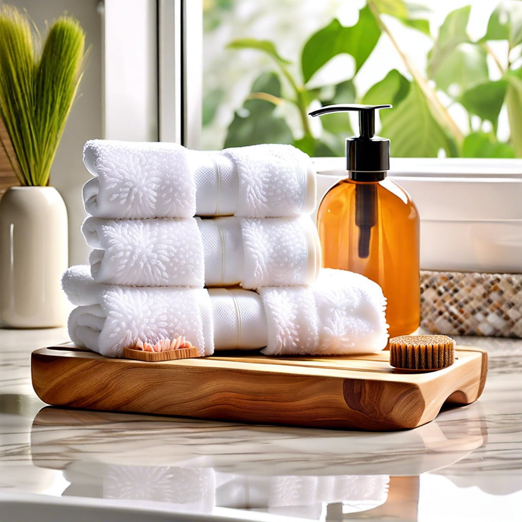 towel and soap gift set