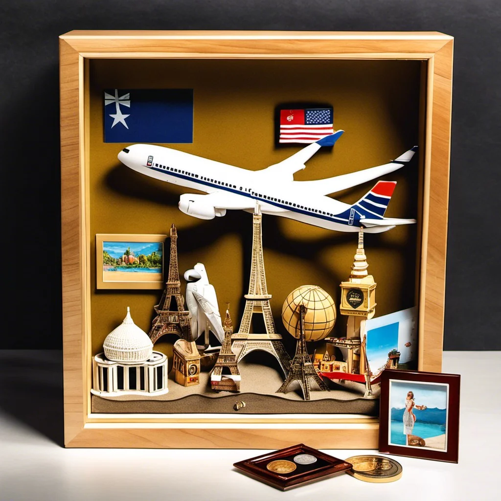 travel souvenirs box