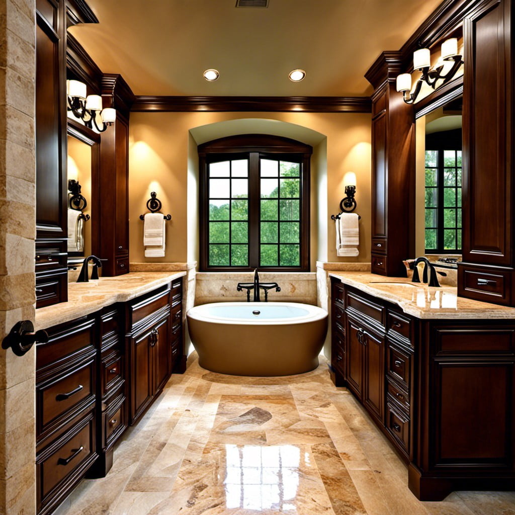 20 Luxurious Tuscan Bathroom Ideas for an Authentic Italian Style Retreat