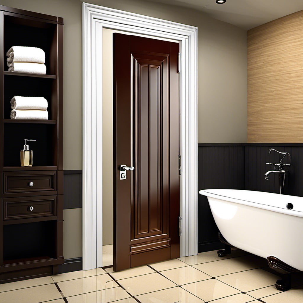 Privacy Bathroom Door Ideas Practical and Stylish Solutions for Your Home