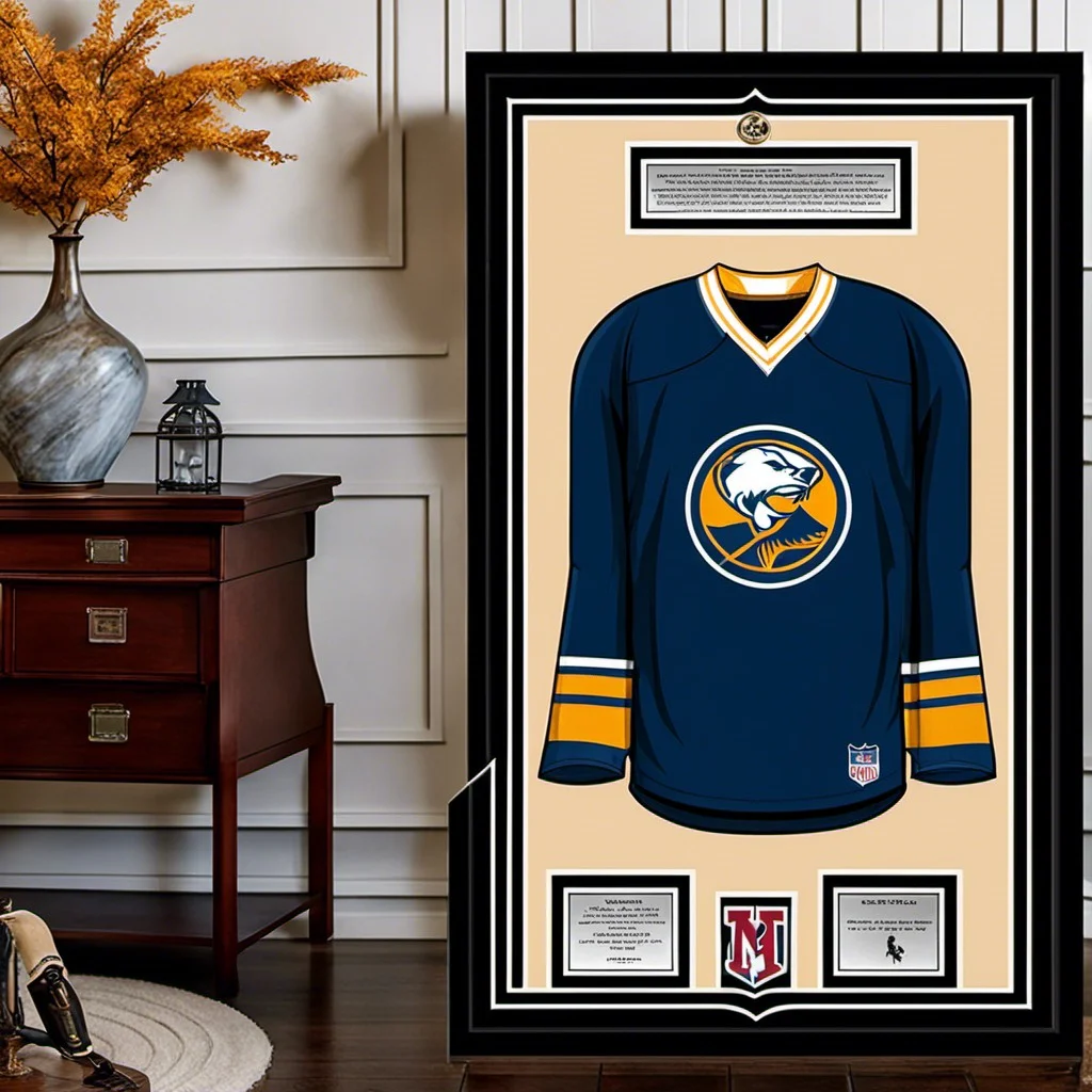 vintage team jersey with historical photos