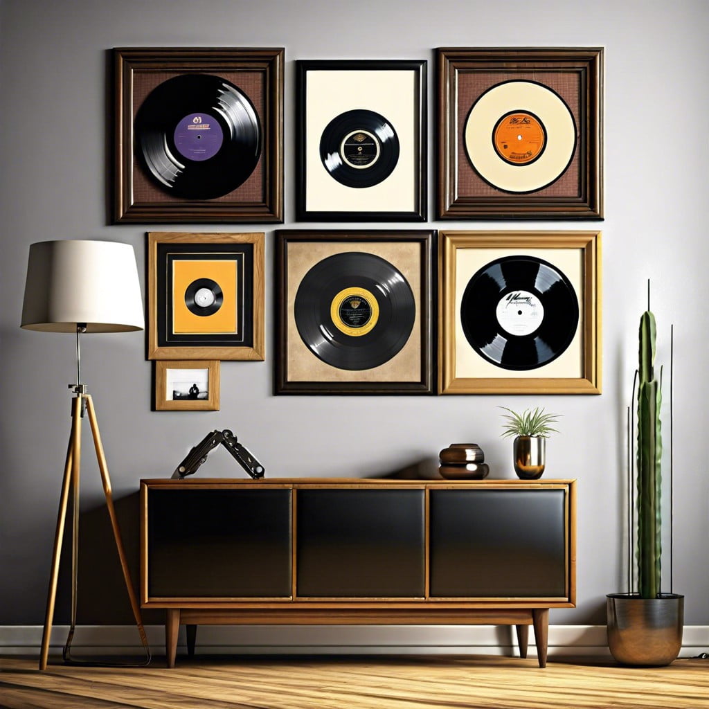 vinyl record frames