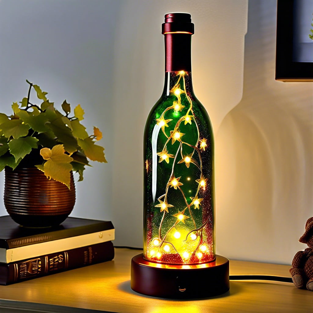 wine bottle nightlight