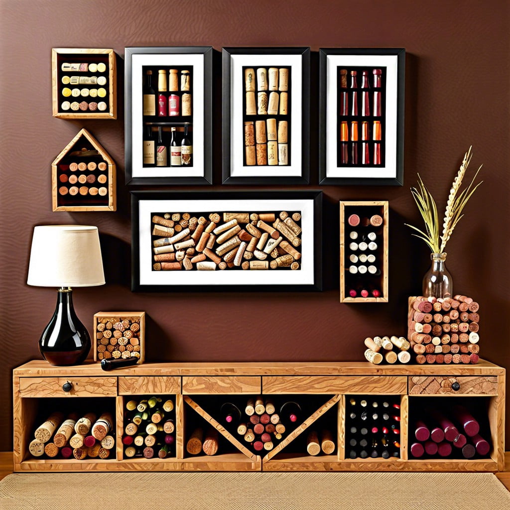 wine cork collection