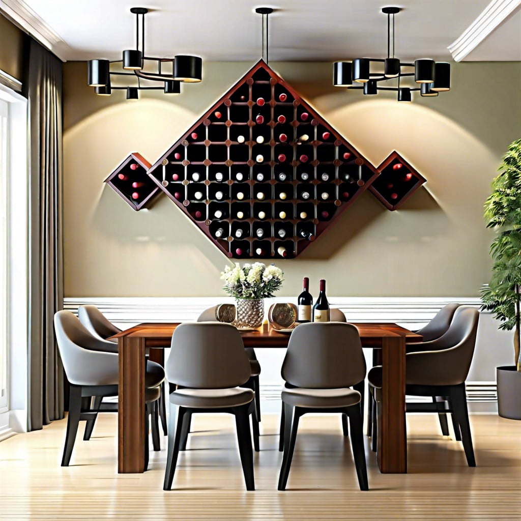 wine rack wall mount