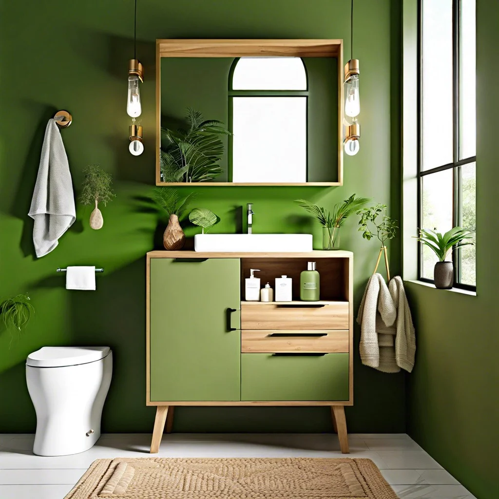 avocado shade bathroom design