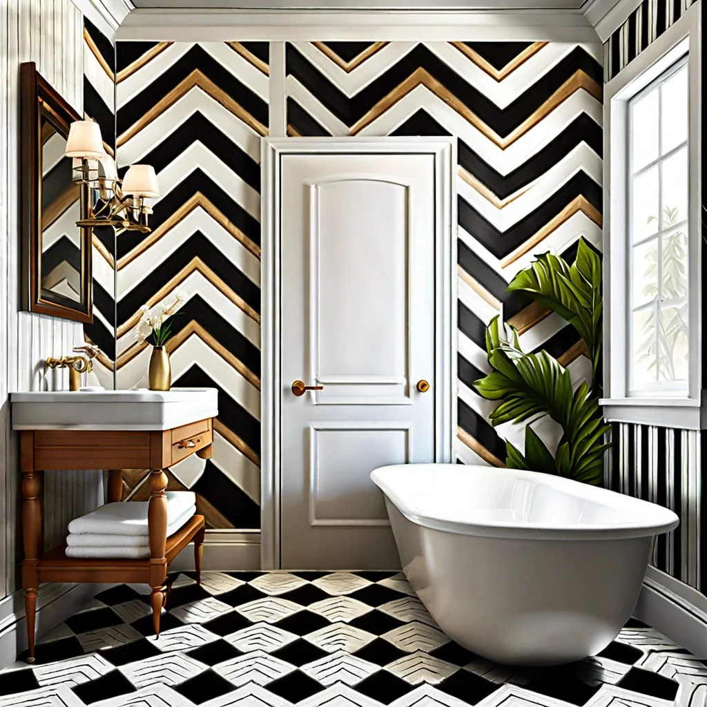 classic chevron pattern