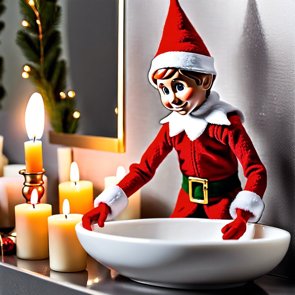 elfs scented candle surprise