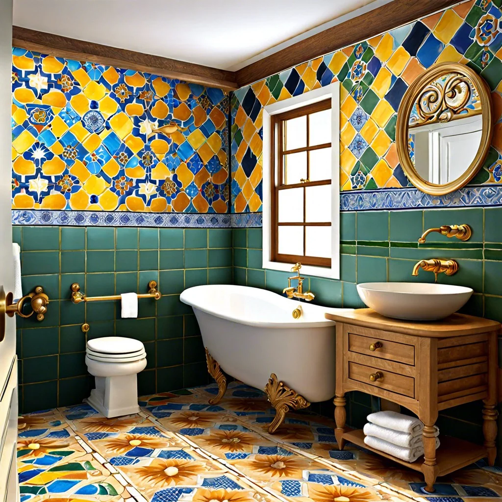 mediterranean tile wallpaper