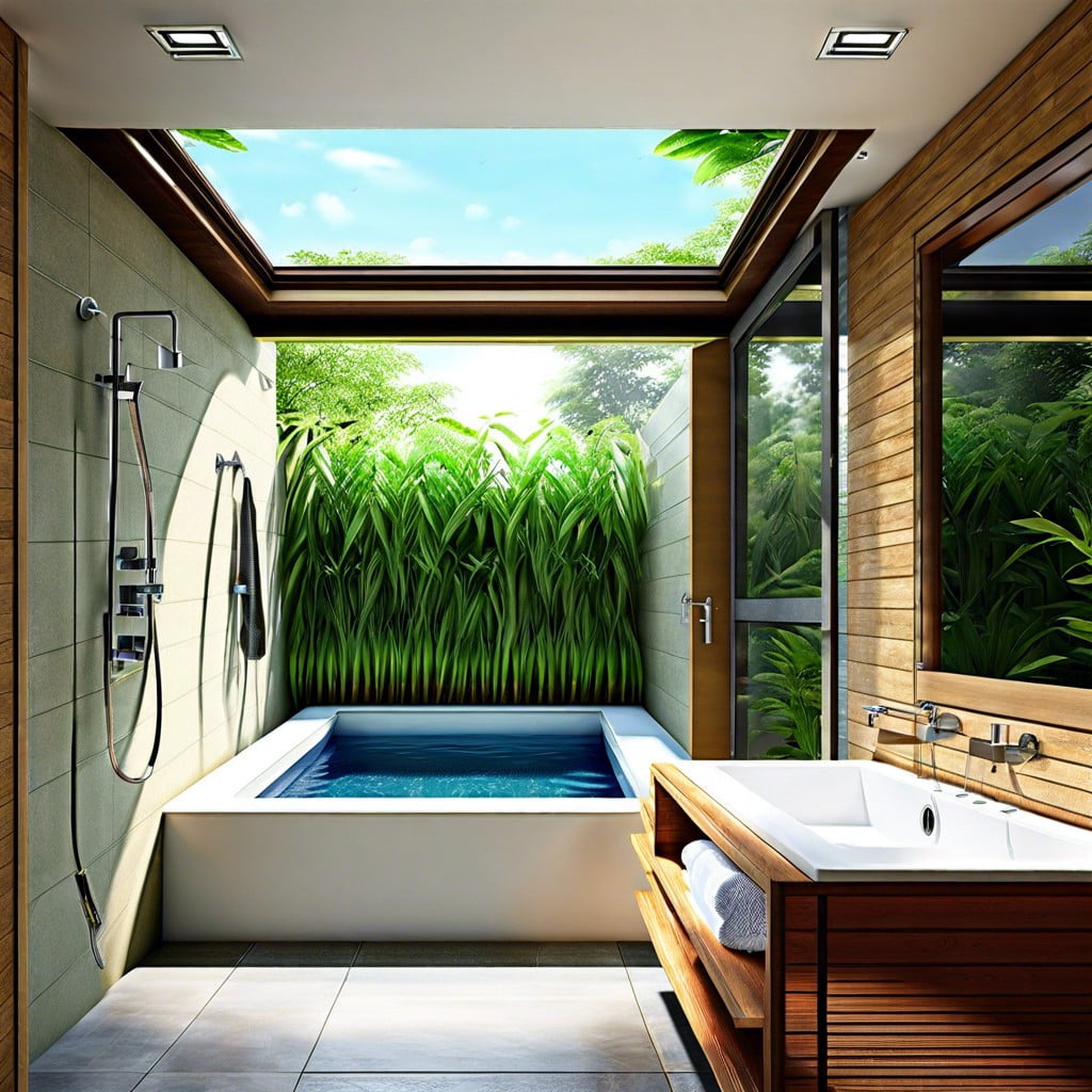 natural ventilation designs for pool bathrooms