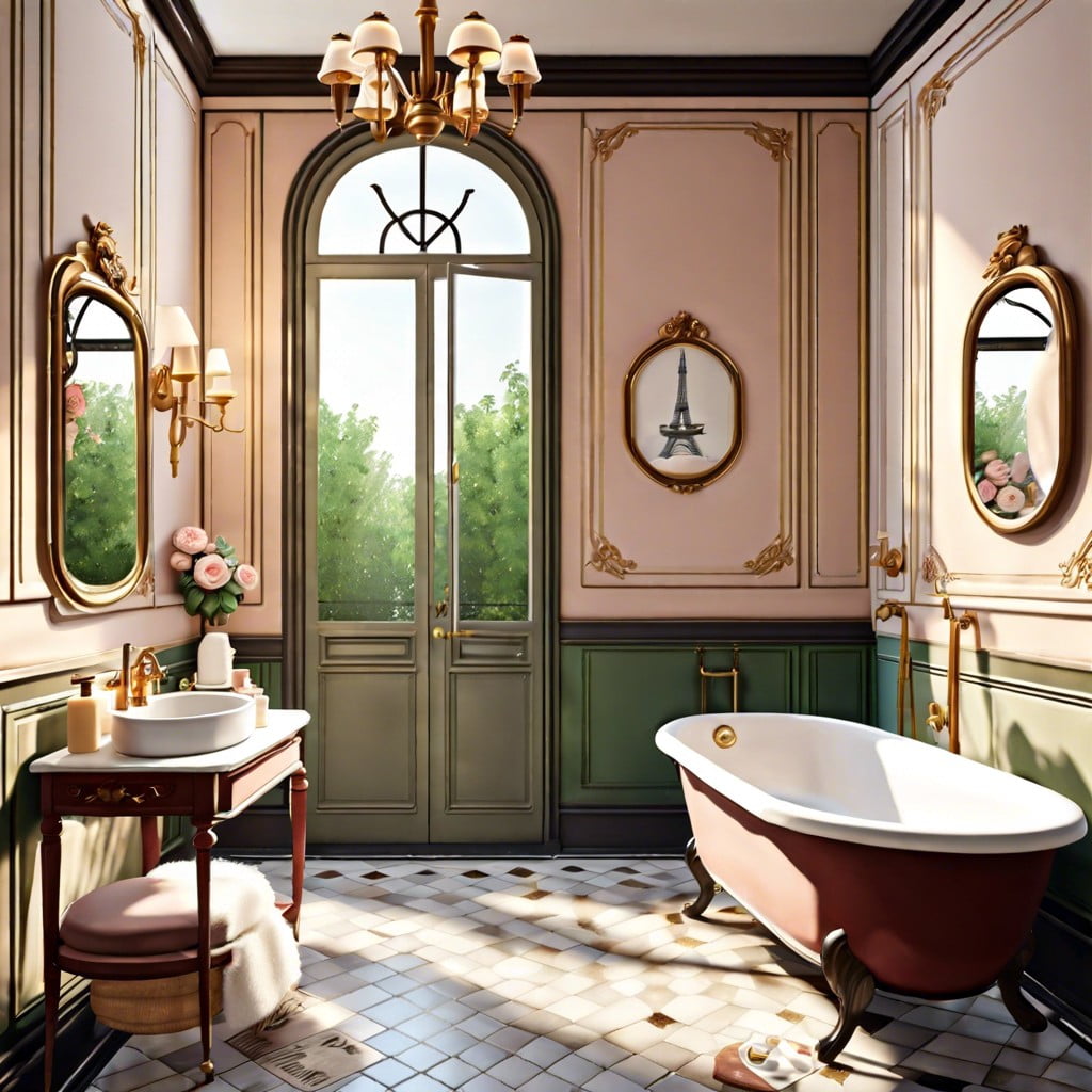 parisian bathroom