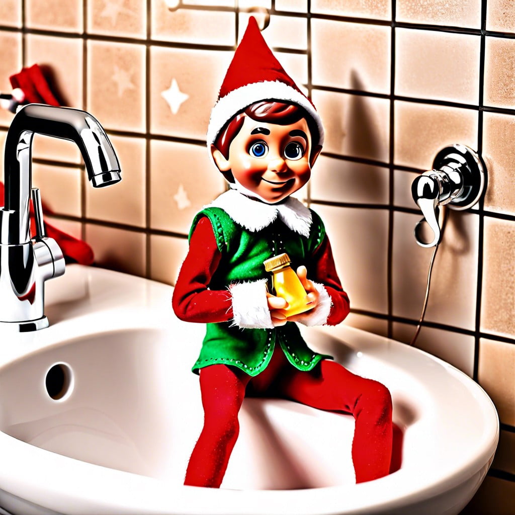 the cleaning elf in action