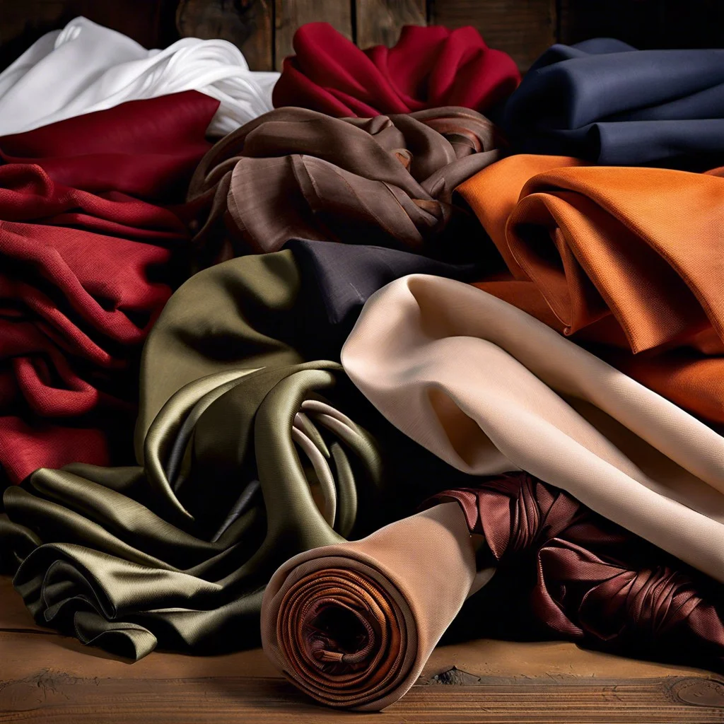 the different fabrics used in wild rags manufacture