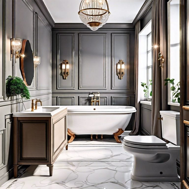 30 Molding Ideas for Bathroom: Enhance Your Space