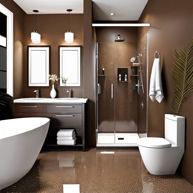 30 Brown Tile Bathroom Ideas for a Stylish Remodel
