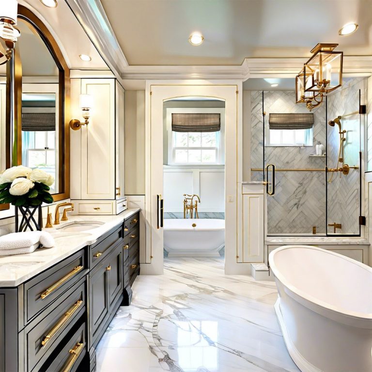 30 Calacatta Gold Bathroom Ideas for an Opulent Home Makeover