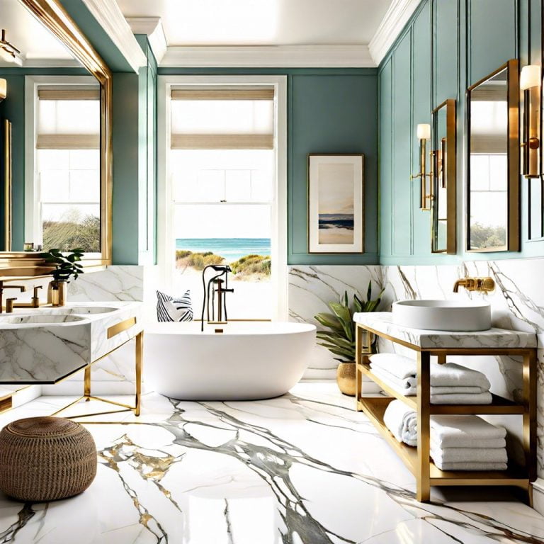 30 Calacatta Gold Bathroom Ideas for an Opulent Home Makeover