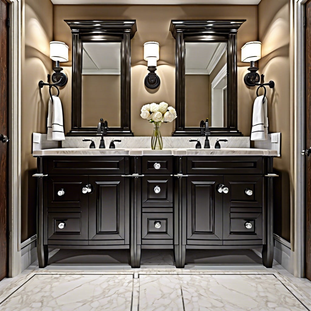 choose dual pedestal sinks